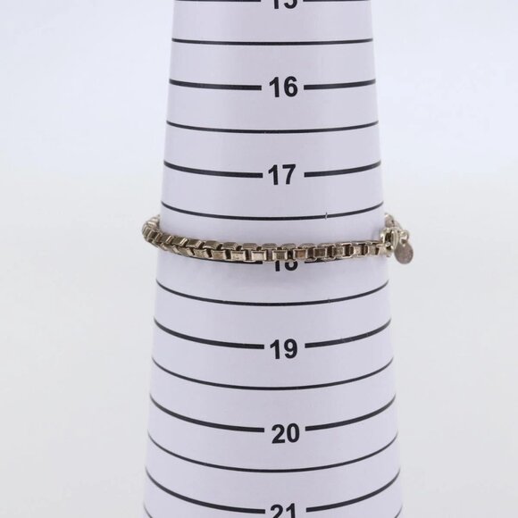 TIFFANY&Co. Venetian Bracelet Ag925 Silver Auth SW1663 - Picture 9 of 9